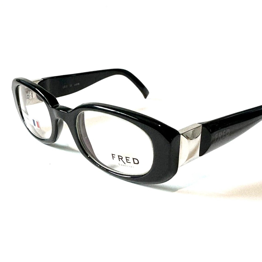 Fred Elegant Black Eyewear Eyeglasses
